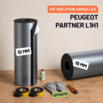Isolation Armacell pour Peugeot Partner L1H1
