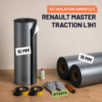 Isolation Armacell pour Renault Master Traction L1H1