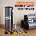 Isolation Armacell pour Renault Master Traction L1H2
