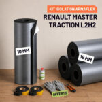 Isolation Armacell pour Renault Master Traction L2H2