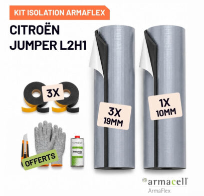 Pack isolation Armaflex AF Citroën jumper L2H1