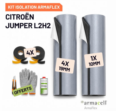 Pack isolation Armaflex AF Citroën jumper L2H2