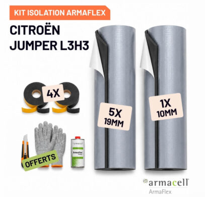 Pack isolation Armaflex AF Citroën jumper L3H3