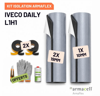 Pack isolation Armaflex AF Iveco Daily L1H1