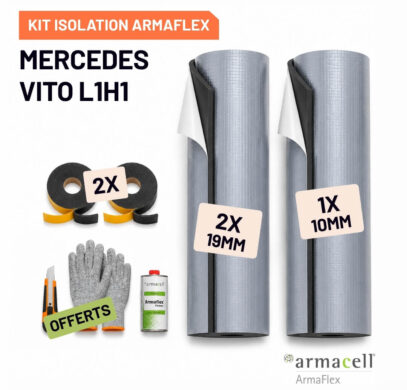Pack isolation Armaflex AF Mercedes Vito L1H1