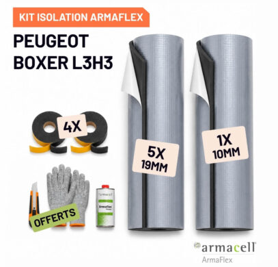 Pack isolation Armaflex AF Peugeot Boxer L3H3