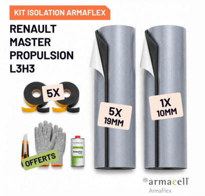 Pack isolation Armaflex AF Renault Master Propulsion L3H3