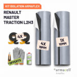 Pack isolation Armaflex AF Renault Master Traction L2H3