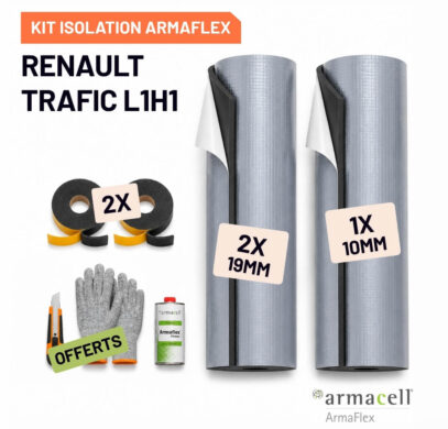 Pack isolation Armaflex AF Renault Trafic L1H1