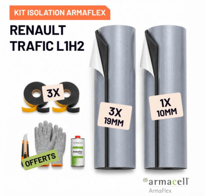 Pack isolation Armaflex AF Renault Trafic L1H2