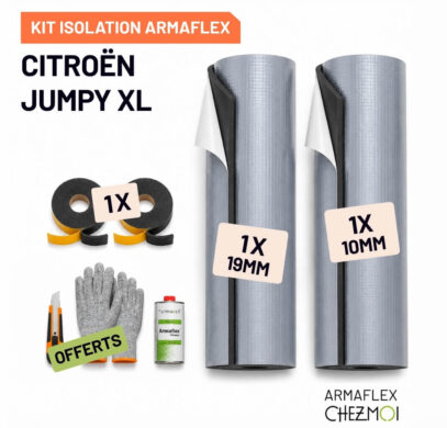 Pack isolation Armaflex ChezMoi Citroën Jumpy XL