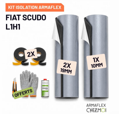 Pack isolation Armaflex ChezMoi Fiat Scudo L1H1