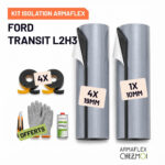 Pack isolation Armaflex ChezMoi Ford Transit L2H3