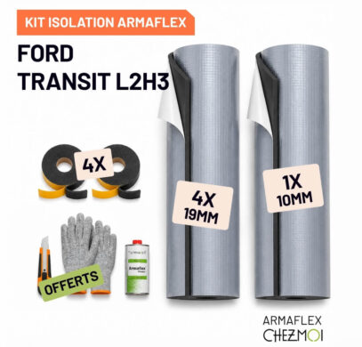 Pack isolation Armaflex ChezMoi Ford Transit L2H3