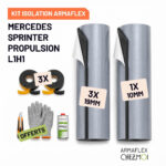 Pack isolation Armaflex ChezMoi Mercedes Sprinter Propulsion L1H1