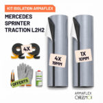 Pack isolation Armaflex ChezMoi Mercedes Sprinter Traction L2H2