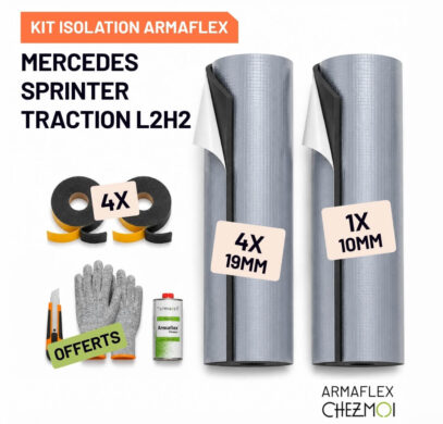 Pack isolation Armaflex ChezMoi Mercedes Sprinter Traction L2H2