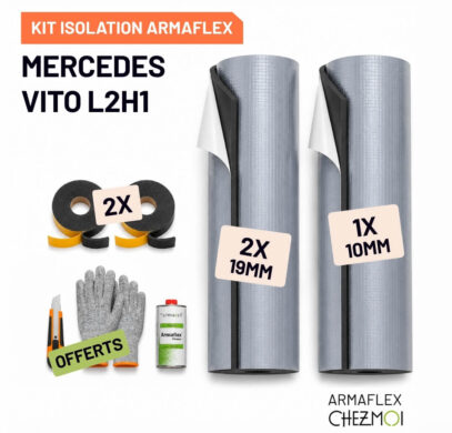 Pack isolation Armaflex ChezMoi Mercedes Vito L2H1