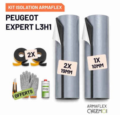 Pack isolation Armaflex ChezMoi Peugeot Expert L3H1