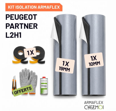 Pack isolation Armaflex ChezMoi Peugeot Partner L2H1