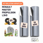 Pack isolation Armaflex ChezMoi Renault Master Propulsion L3H3