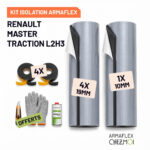 Pack isolation Armaflex ChezMoi Renault Master Traction L2H3
