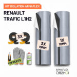 Pack isolation Armaflex ChezMoi Renault Trafic L1H2