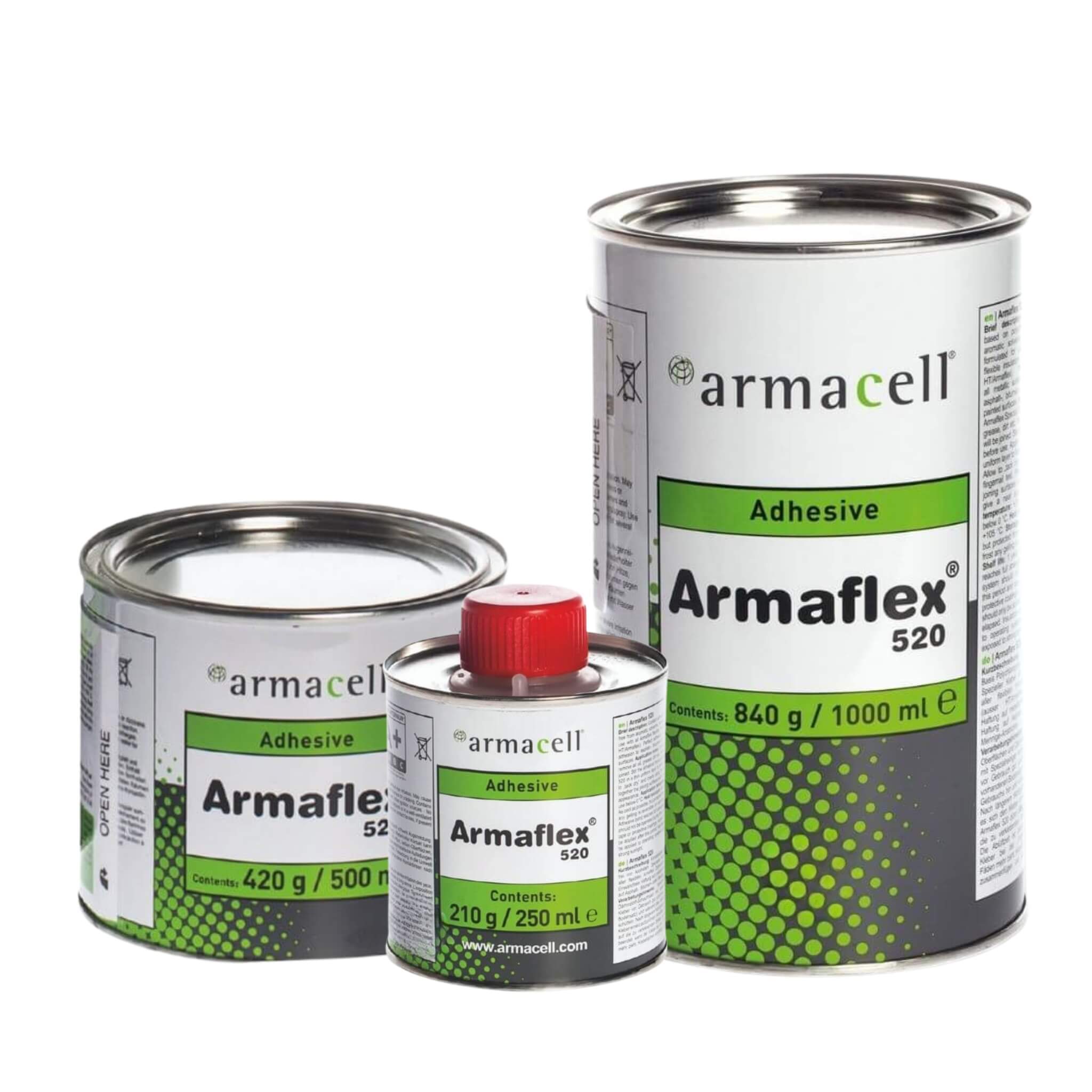 Colle Armaflex 520 250ml 2 Colle Armaflex 520 250 ml pour fixer l’isolant dans un van ou un fourgon