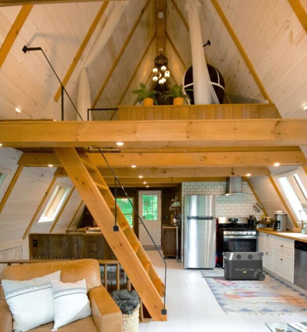 Tiny house, tiny home, batterie tout en un