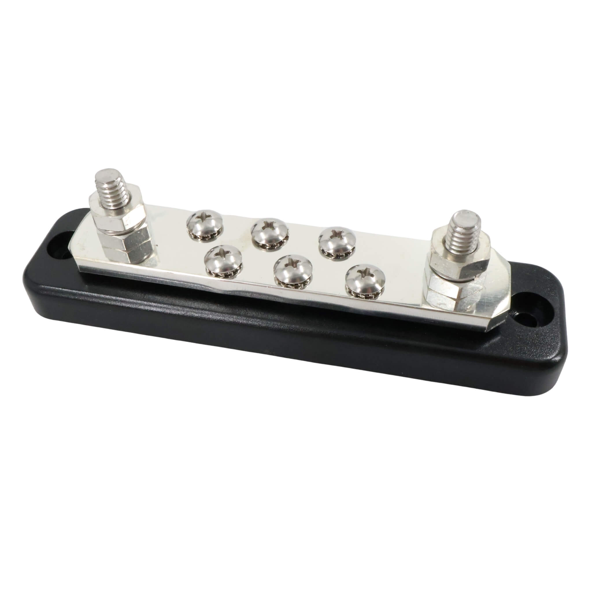 Busbar 250A 2P avec 6 vis + couvercle Victron 2 Bloc de connexion Victron 2 pôles 250A avec couvercle + 6 vis