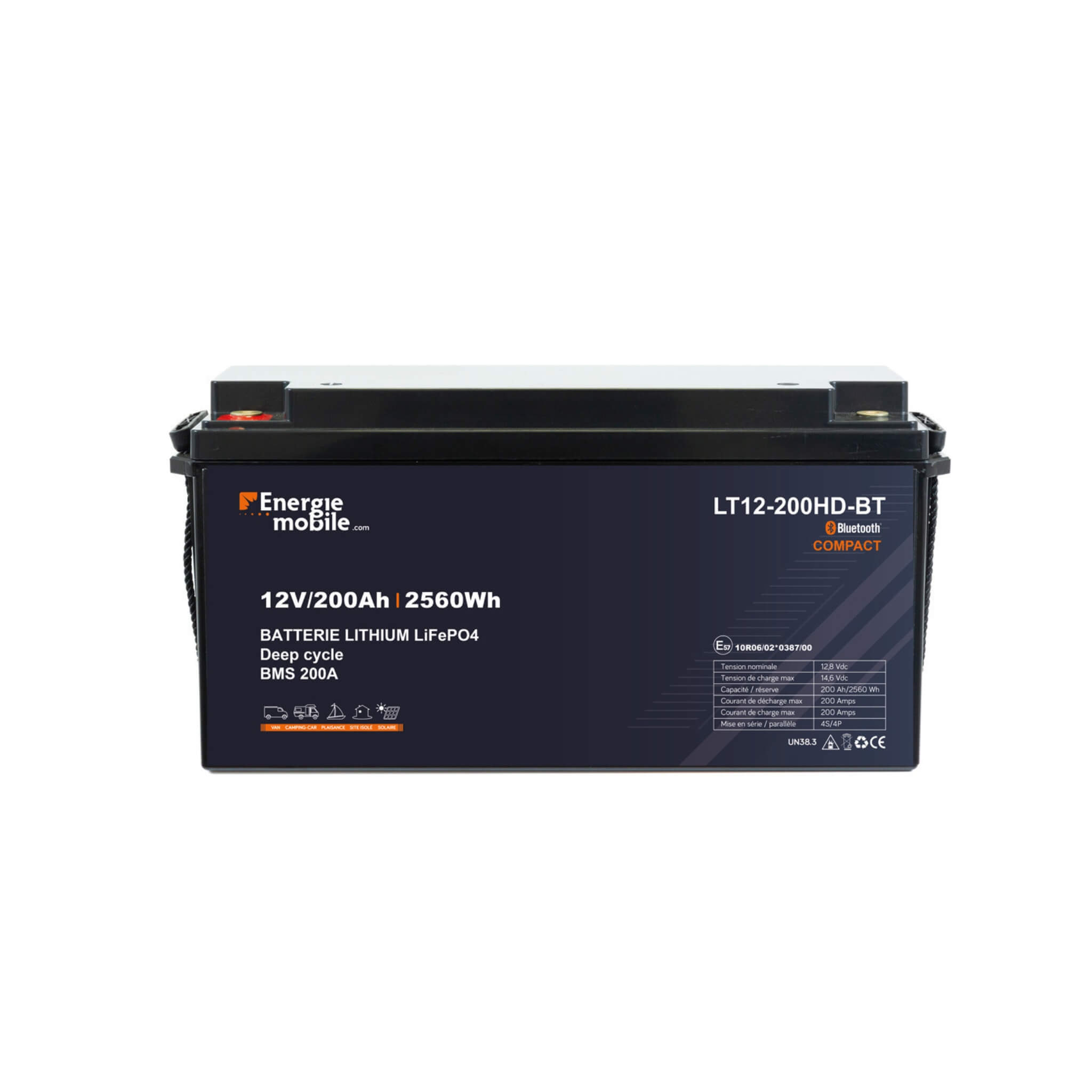Batterie Lithium 200A Compact Energie Mobile 1 Batterie Lithium 200A Compact Energie Mobile