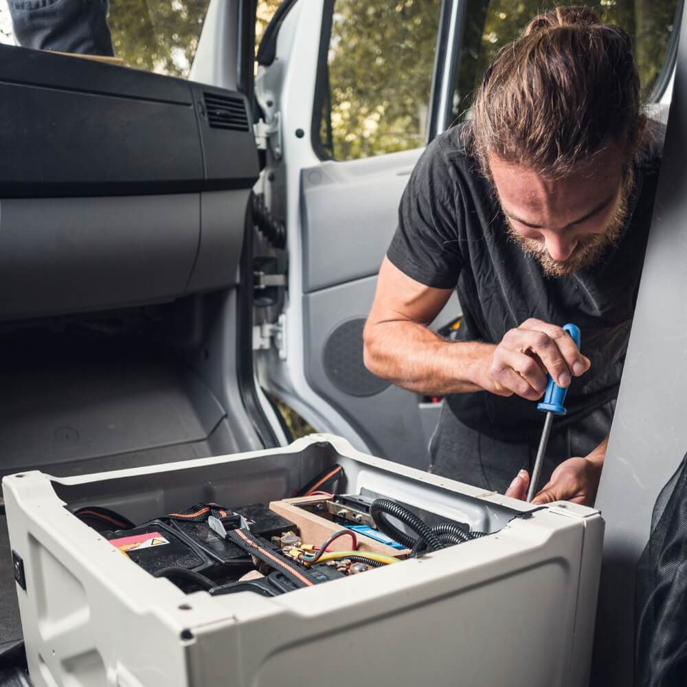 batterie moteur ou batterie auxilliaire van