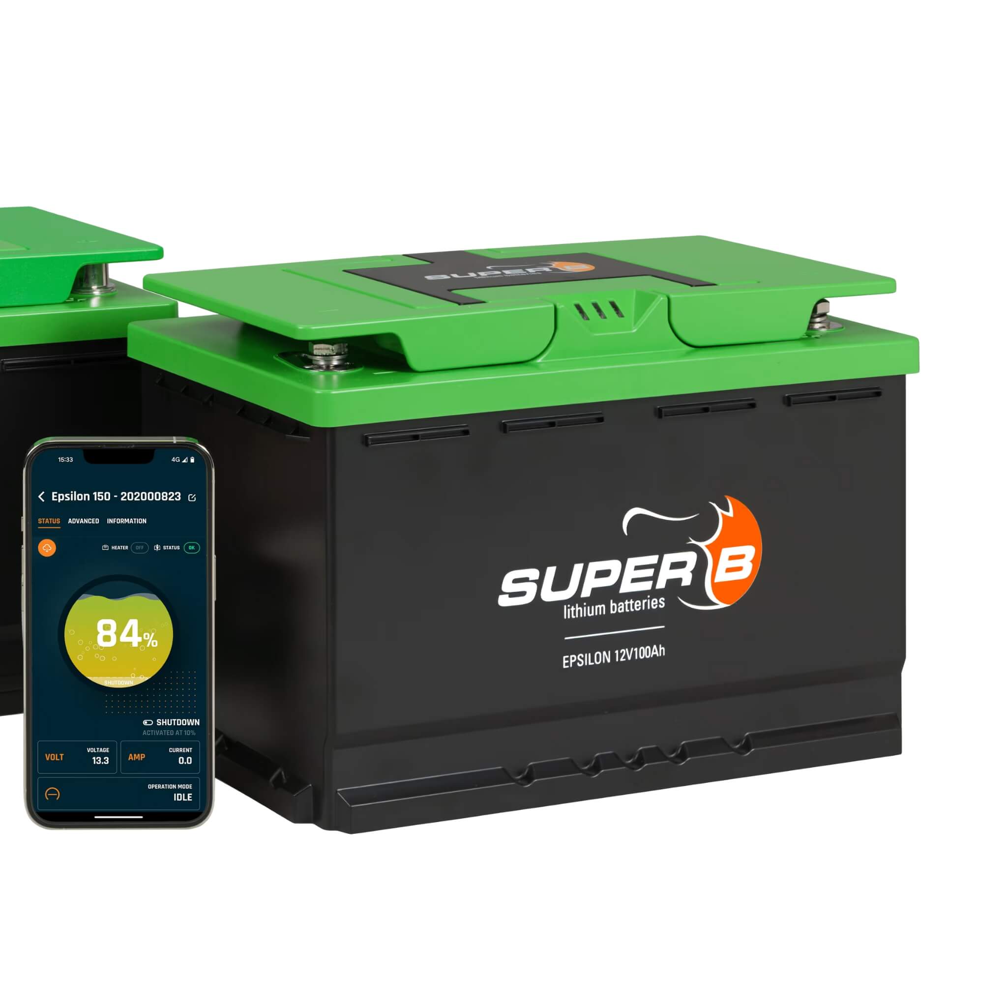 Batterie Super B EPSILON 100Ah 4 Super B Epsilon 100Ah pour van