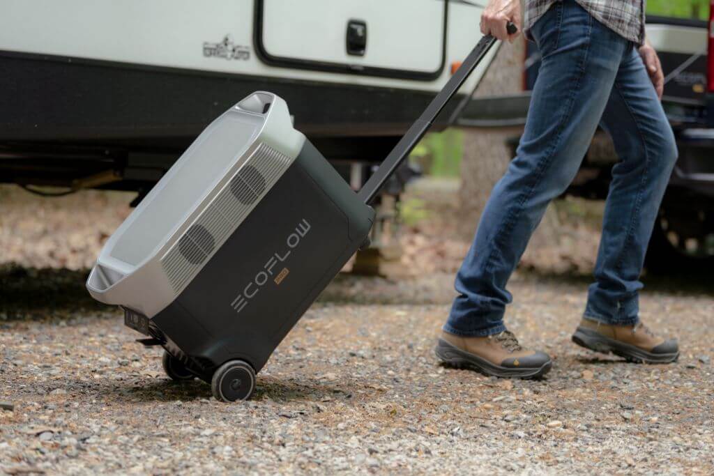 Ecoflow Delta PRO 3600 Wh 7 Roulettes, Roues, Batterie ecoflow