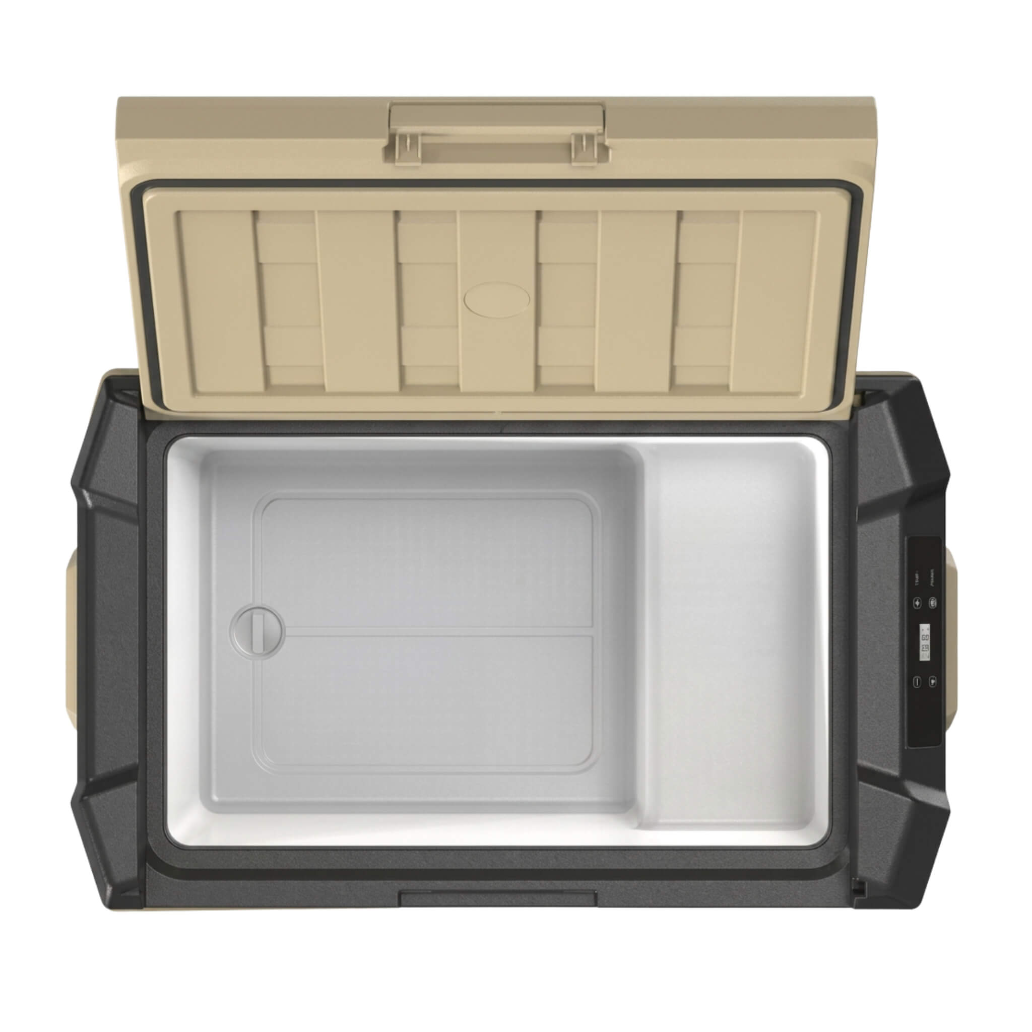 Glacière à Compression Blizz-E One 35L Beige / Noir 3 Glacière électrique EZA Blizz E-One Beige / Noir à compression