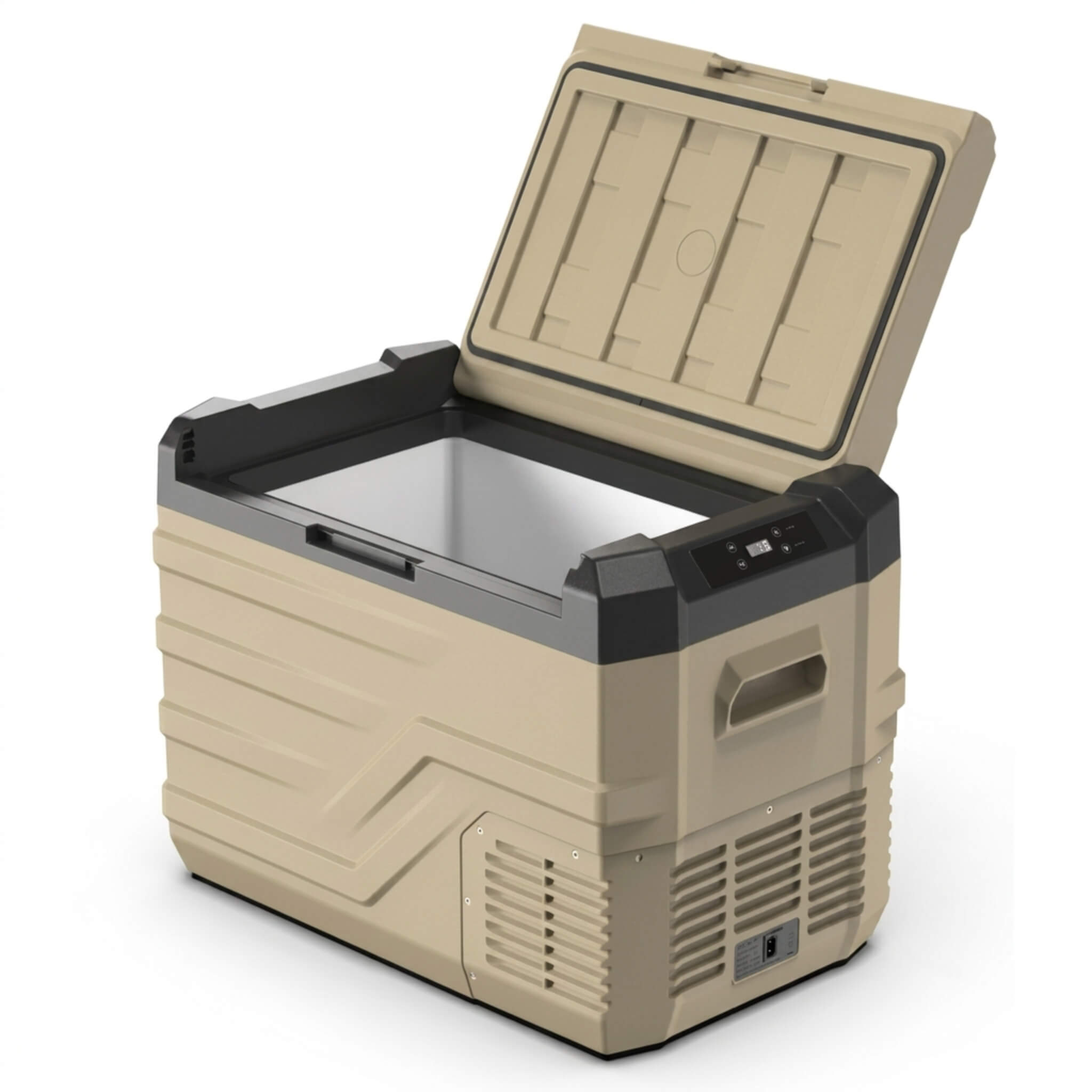 Glacière à Compression Blizz-E One 35L Beige / Noir 4 Glacière portable EZA Blizz E-One Beige / Noir pour voyage