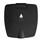 Vue plongeante boîtier douchette Boris Noir Osculati