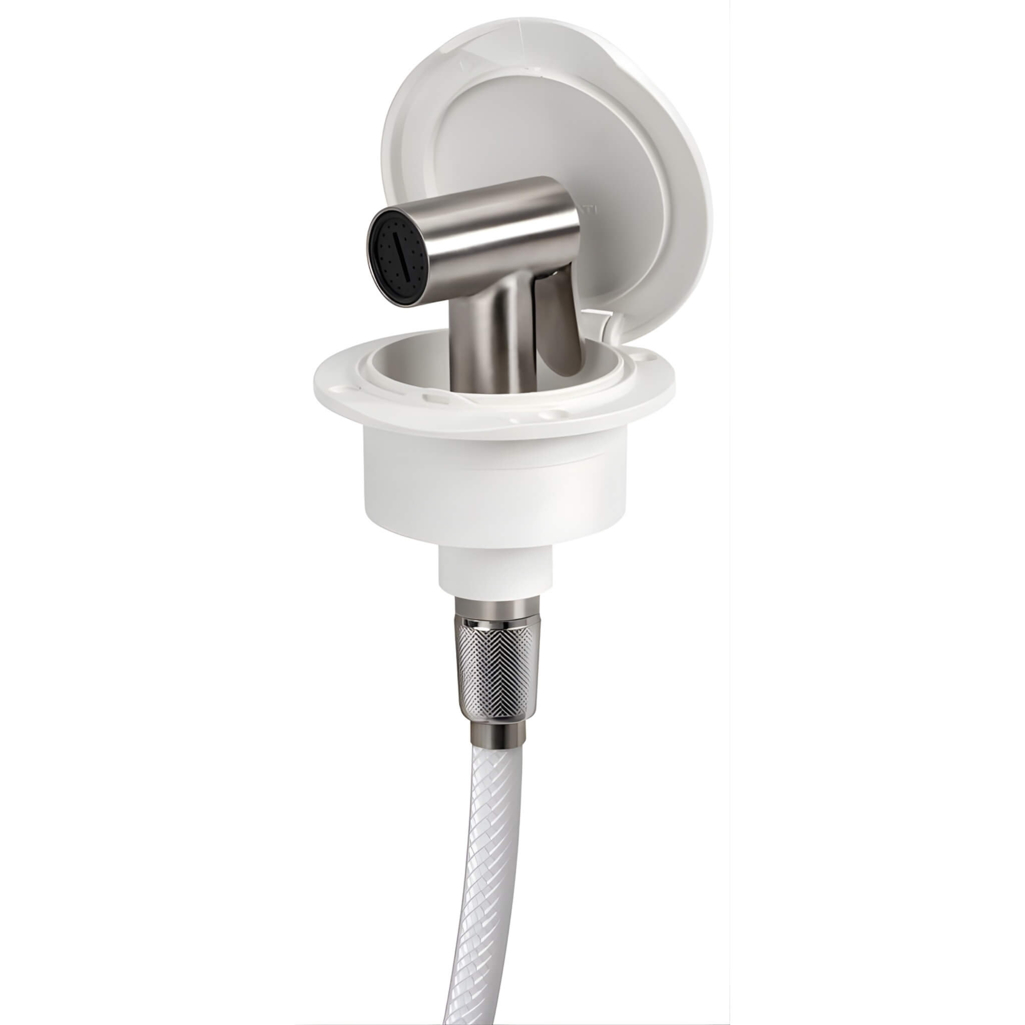 Kit douchette Classic Evo Tiger Inox Boitier Blanc PVC 2,5 m Osculati 1 Boitier Blanc du classic Evo Tiger