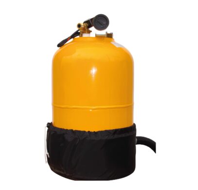 Housse thermique Borel pour bouteille Homegaz verticale installation GPL