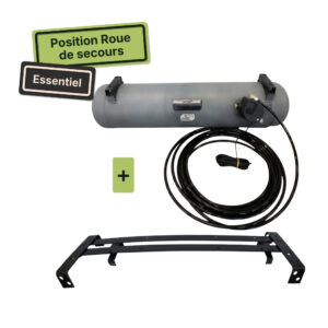 Pack Essentiel GPL Borel 25L sous châssis Fiat Ducato position roue de secours