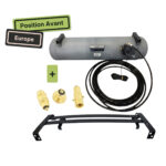 Pack Europe GPL Borel 25L sous châssis Fiat Ducato position avant