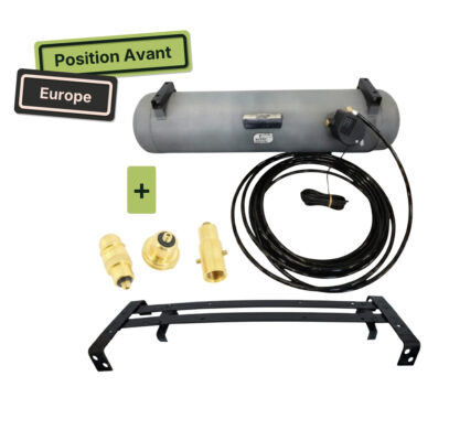 Pack Europe GPL Borel 25L sous châssis Fiat Ducato position avant