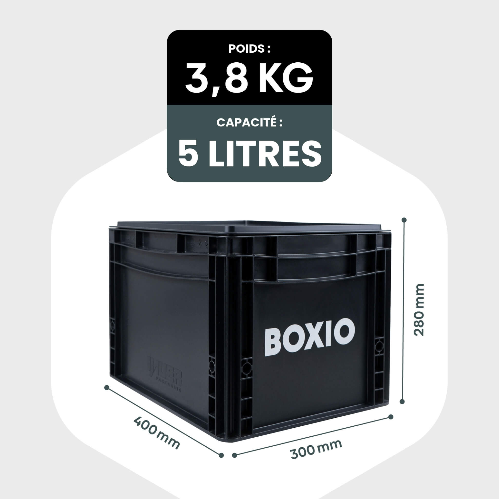 BOXIO Wash - Évier Portable Autonome avec Pompe Manuelle 5 Évier portable BOXIO WASH avec réservoirs d’eau de 5 litres pour fourgon aménagé