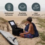 Évier compact autonome BOXIO WASH pour aménager un espace cuisine dans un van ou un camping-car
