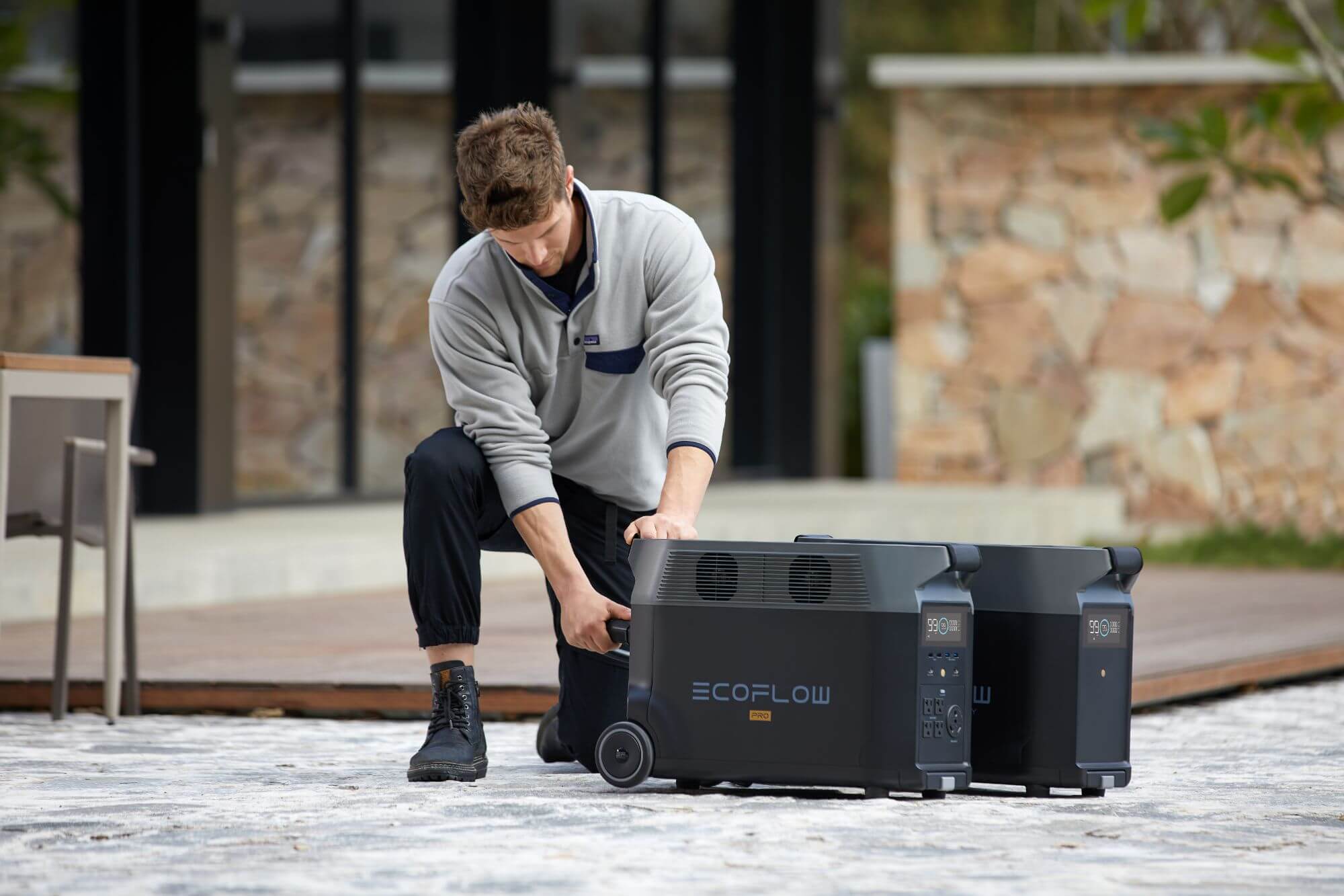 Batterie Supplémentaire Ecoflow Delta Pro 6 Branchement ecoflow delt pro