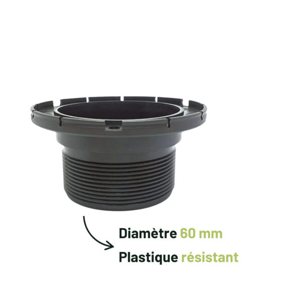 Bride autoterm chauffage plastique résistant