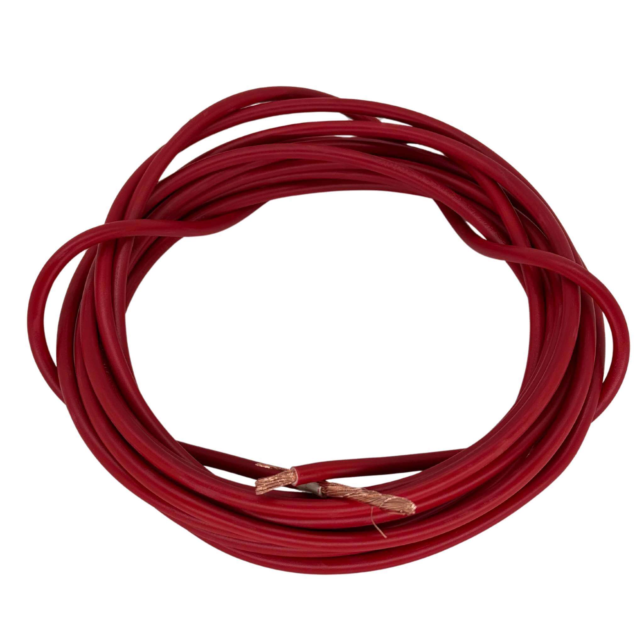 Cable Souple 6mm² Rouge H07V-K 2 Cable rouge souple 6mm2 pour fourgon aménagé