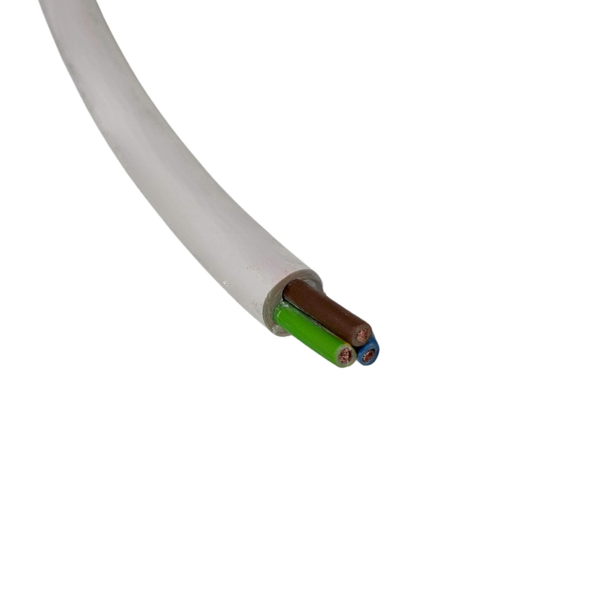 Câble souple 3 conducteurs H05VVF 2,5mm² x5 mètres 2 câble H05VVF 3 x 2,5 mm² van & fourgon