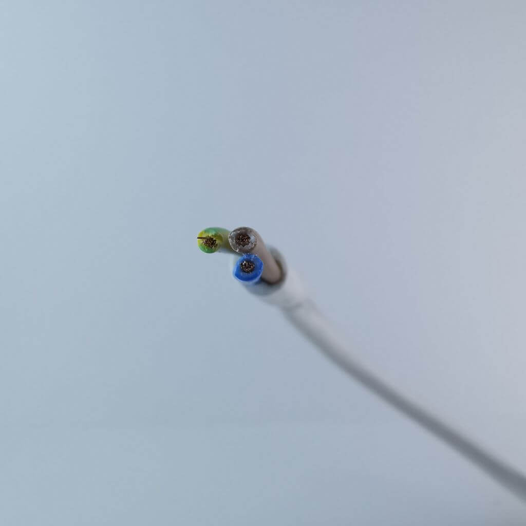 Cable souple 3 conducteurs H05VVF 0,75mm² x5 mètres 3 Cable 3 conducteurs