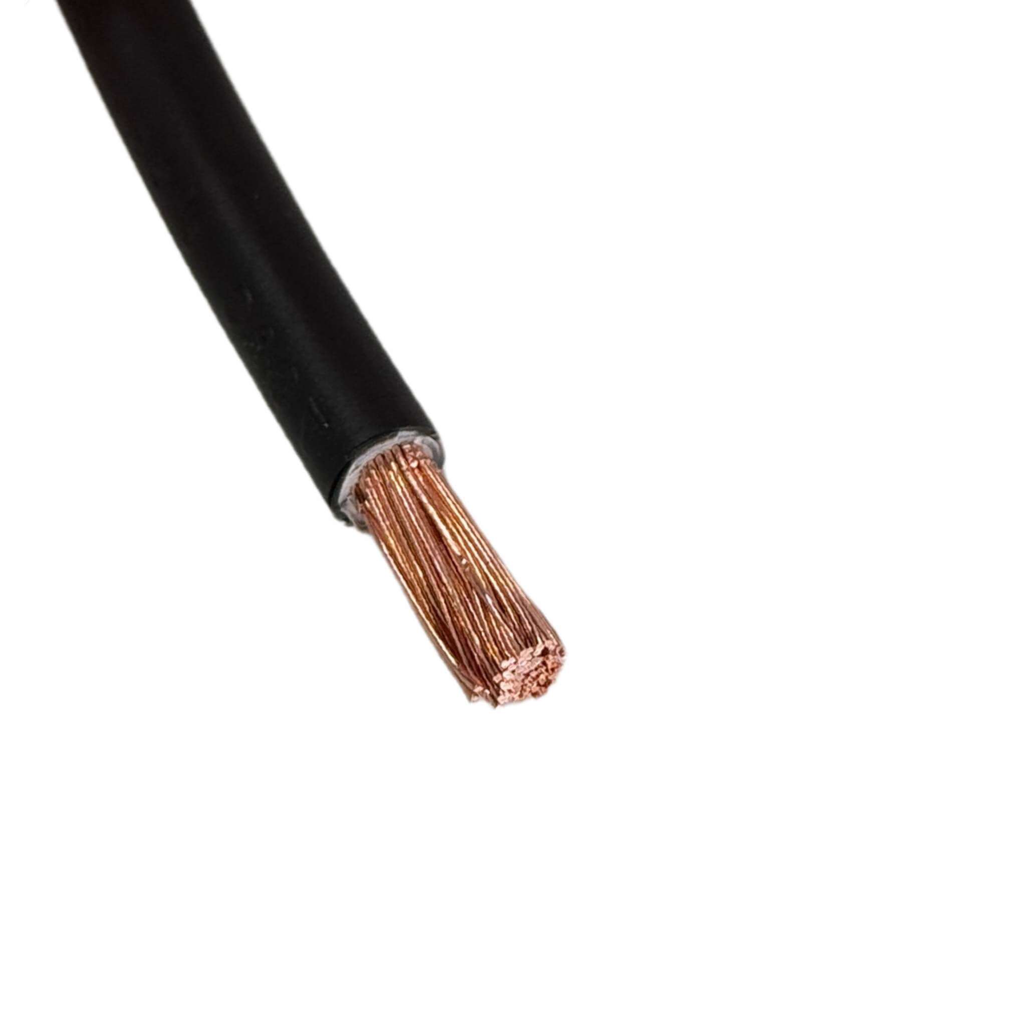 Cable Souple 10mm² Noir H07V-K 1 Cable Souple 10mm² Noir H07V-K